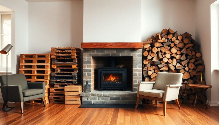 Palettes en bois vs bûches : le meilleur choix pour se chauffer ?