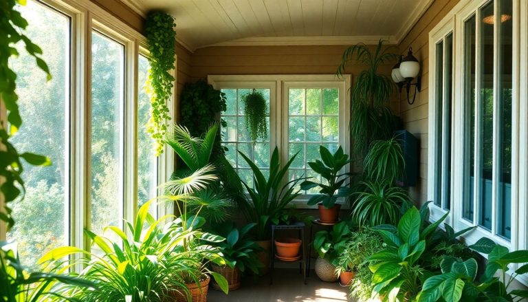 plante veranda maison