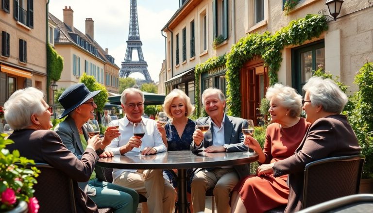 Retraités aisés en France