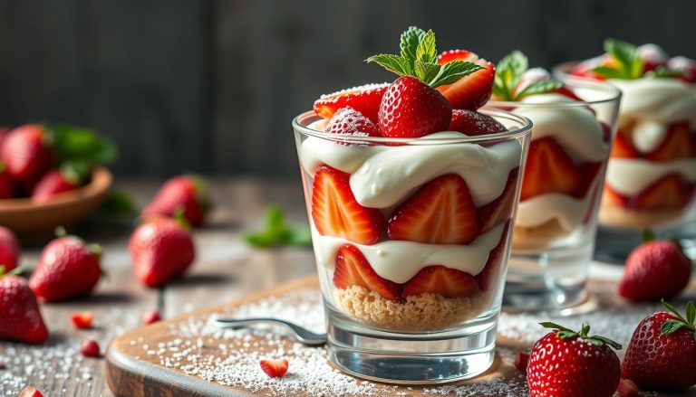 Verrines façon fraisier : une recette facile pour savourer les dernières fraises