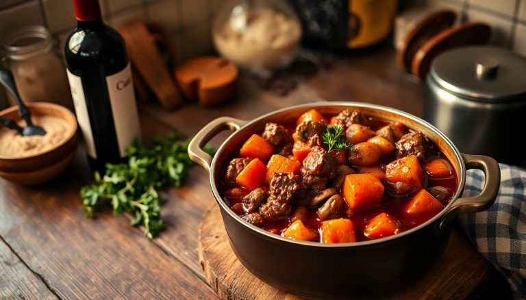 Boeuf bourguignon : la recette parfaite à mijoter la veille pour un festin réconfortant