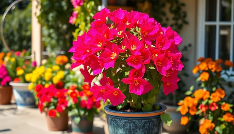 Bougainvillier en pot : Guide complet pour un placement optimal selon les saisons