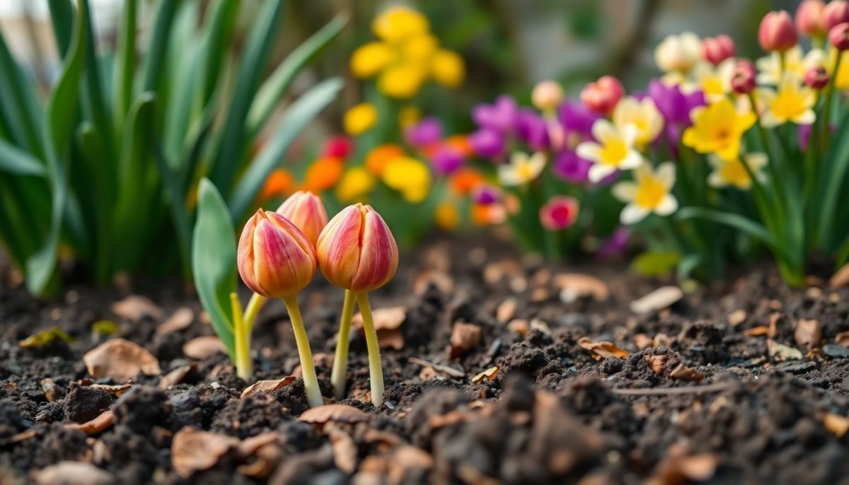 Bulbes D automne La Cl D un Jardin Printanier blouissant Bulbes D automne La Cl D un Jardin Printanier blouissant
