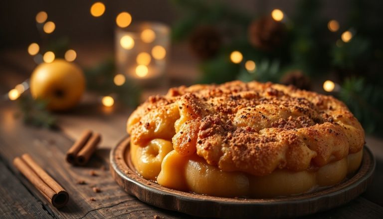 Crumble aux pommes et épices de Noël : la recette réconfortante qui sent bon les fêtes