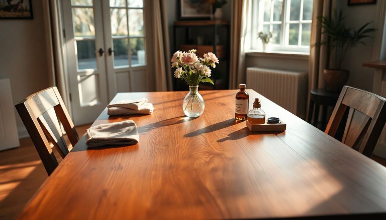 Entretien naturel de votre table en bois : 6 astuces pour la préserver