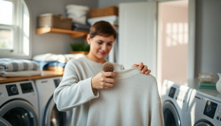 Fini les bouloches : le geste magique avant le lavage qui sauve vos vêtements