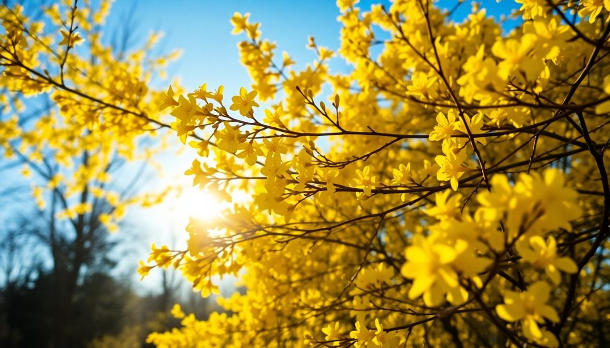 Forsythia : secrets de taille pour une explosion de fleurs jaunes chaque printemps