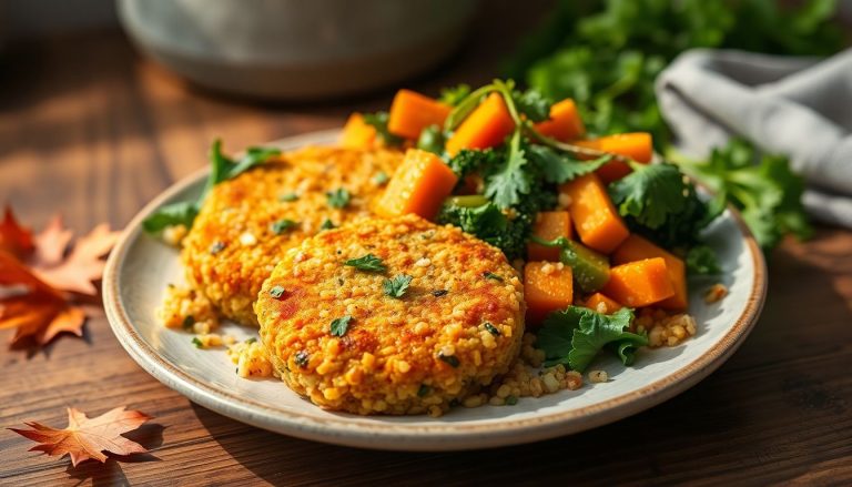 Galettes de quinoa aux légumes d'automne : un délice sain et gourmand