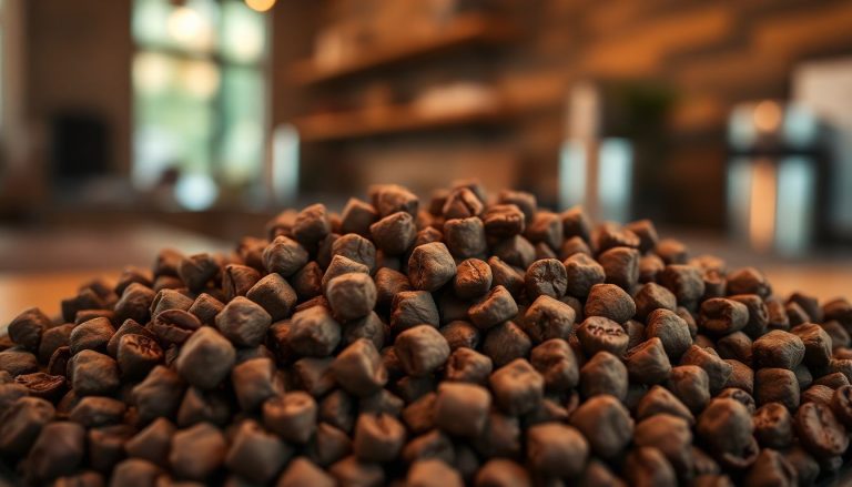 Granulés de marc de café : le combustible révolutionnaire 20% plus rentable