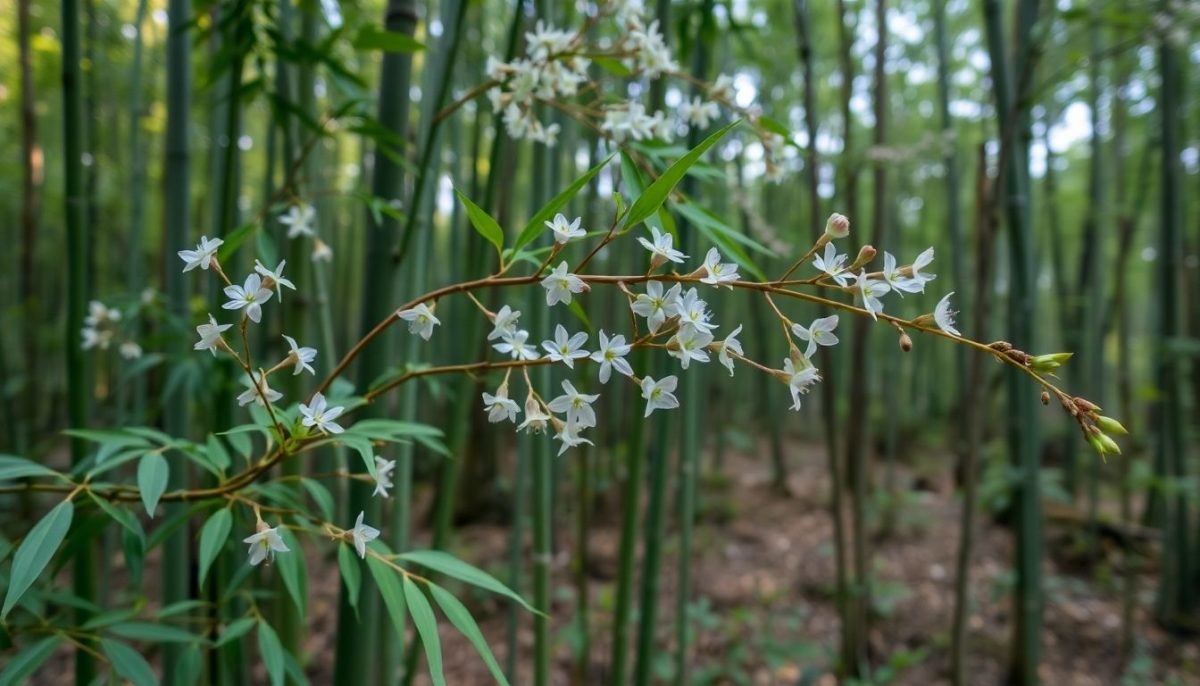 Le bambou japonais centenaire fleurit : un phénomène rare aux conséquences inattendues