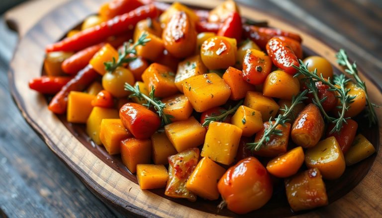Légumes rôtis au miel et au thym : un délice simple et savoureux