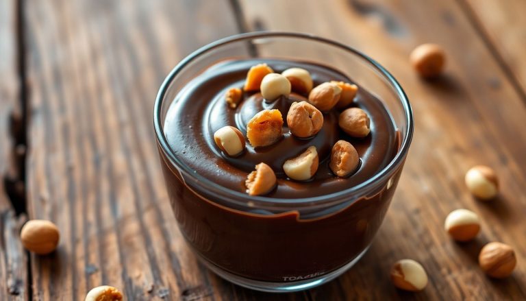 Mousse au chocolat noir et éclats de noisettes : le dessert gourmand par excellence