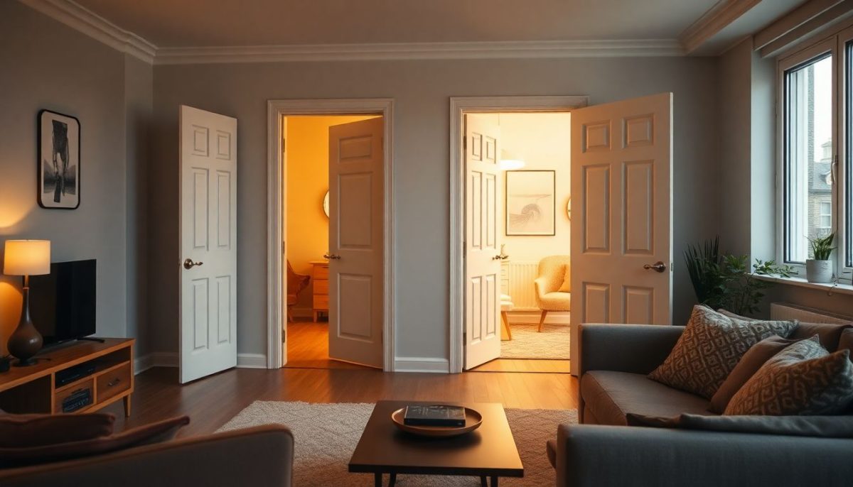 Portes intérieures ouvertes ou fermées : la meilleure stratégie pour chauffer votre maison efficacement