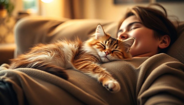 Pourquoi votre chat vous choisit comme lit : les secrets dévoilés