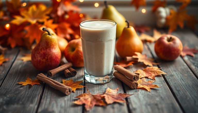 Smoothie aux poires et cannelle : la boisson réconfortante parfaite pour l'automne