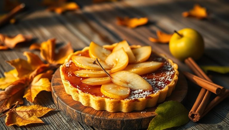 Tarte aux poires et caramel : un délice d'automne à se damner