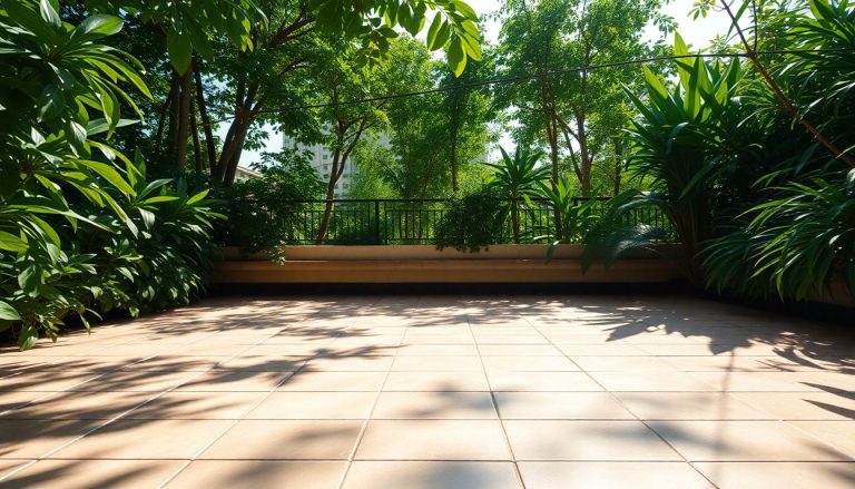 Terrasse carrelée : Astuces naturelles pour un nettoyage éclatant sans effort