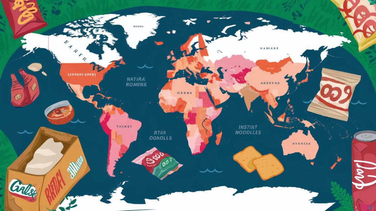 Top 5 des pays accros aux aliments ultra-transformés : le palmarès qui fait réfléchir