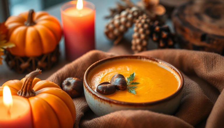 Velouté de potimarron et châtaignes grillées : le duo parfait pour réchauffer vos soirées d'automne