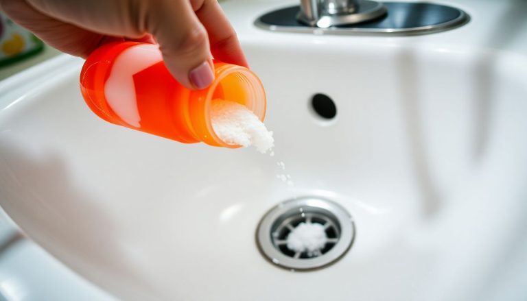 Astuce incroyable : du sel et du liquide vaisselle pour éliminer les bouchons de graisse dans l'évier