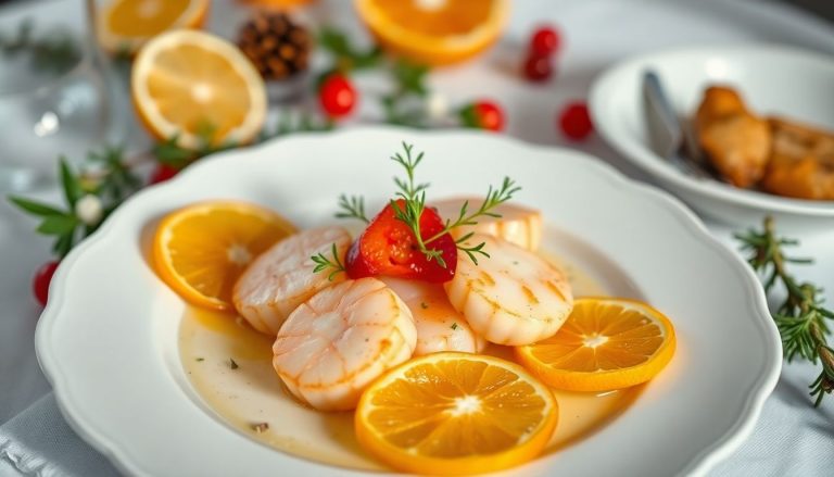 Carpaccio de Saint-Jacques aux agrumes : la star rafraîchissante de votre réveillon