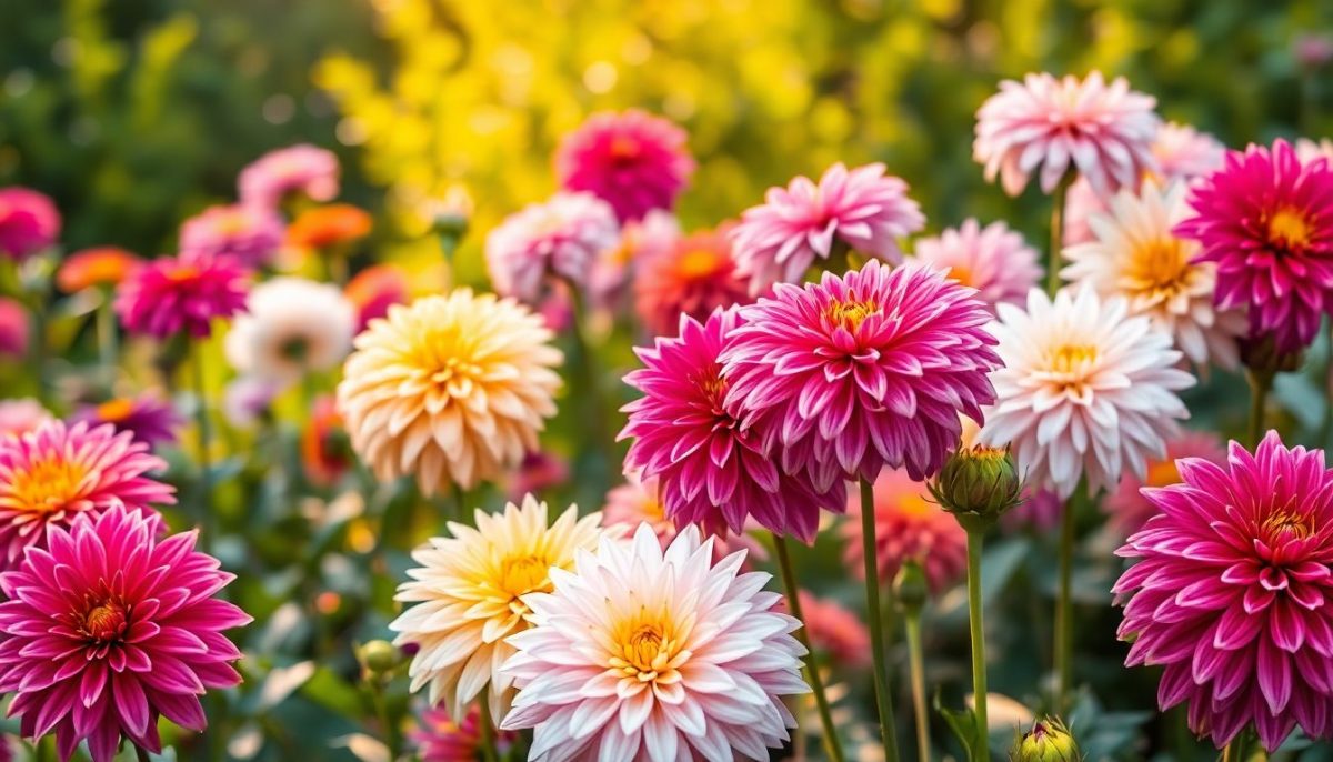 Voici comment faire fleurir vos dahlias tout l’automne et personne n’y pense !