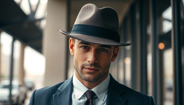 Fedora pour homme : l'élégance intemporelle au sommet de votre style
