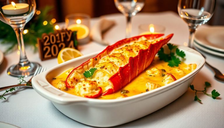 Gratin de homard au beurre d'ail et herbes : le plat star pour un Nouvel An inoubliable