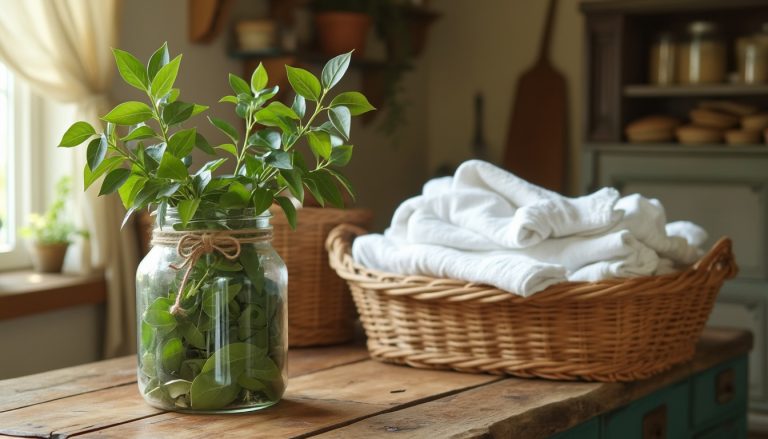 L'astuce magique de nos grands-mères : une simple feuille de laurier pour une lessive divine
