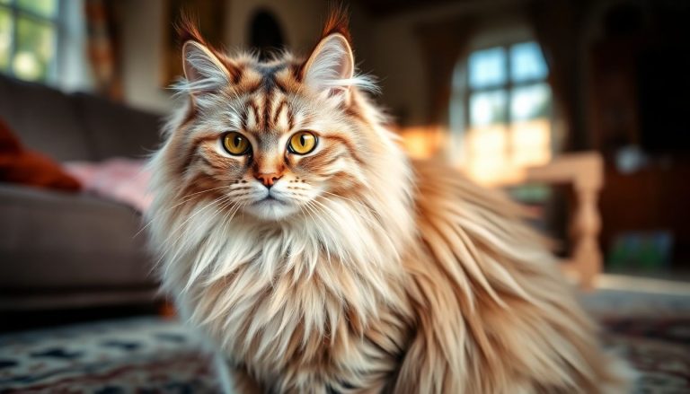 Voici pourquoi tout le monde rêve d’avoir ce chat géant dans son salon : un compagnon incroyable qui fait fondre les cœurs !