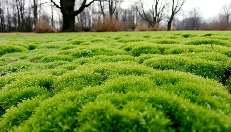 Mousse dans le gazon en hiver : faut-il l'éliminer et comment s'y prendre ?