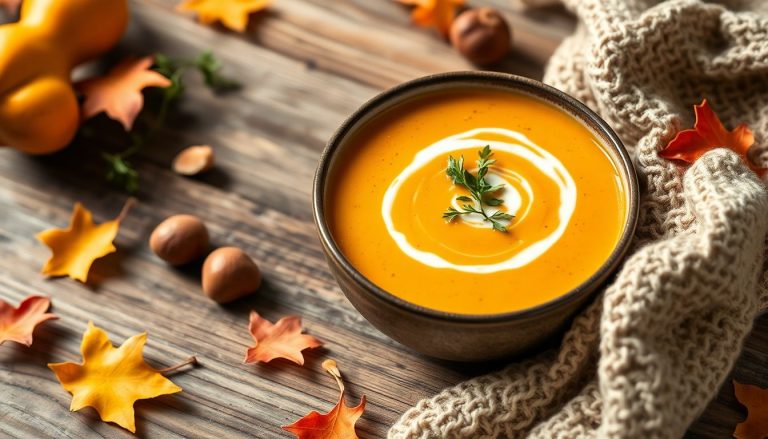 Potage de butternut à la châtaigne : la recette réconfortante de l'automne