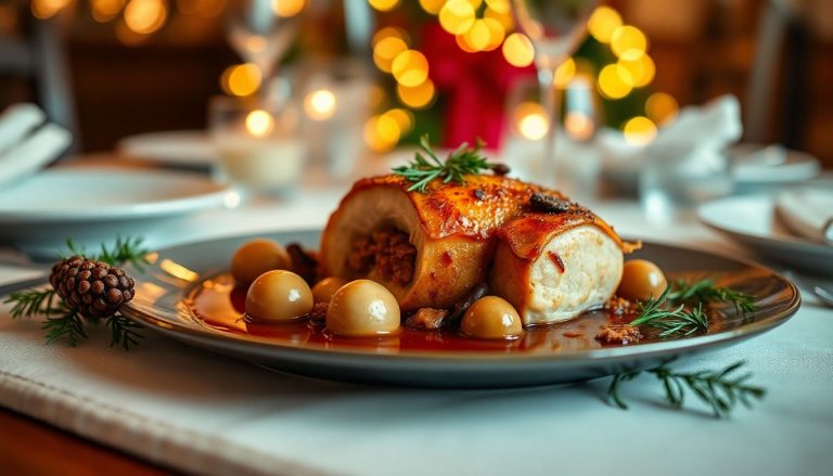 Poularde farcie aux marrons et foie gras : le plat star de votre repas de Noël