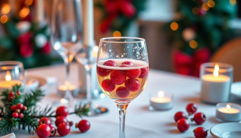 Soupe de champagne aux fruits rouges : la boisson festive par excellence pour le réveillon