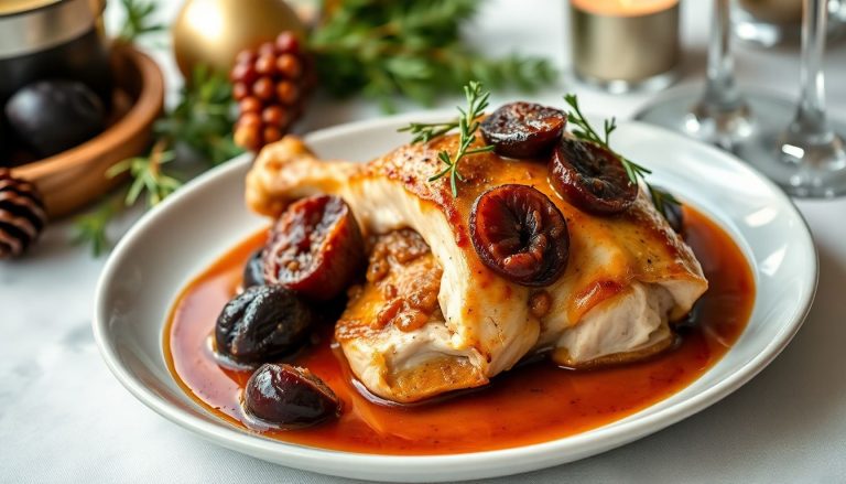 Suprême de volaille farci aux prunes et armagnac : le plat star de votre réveillon