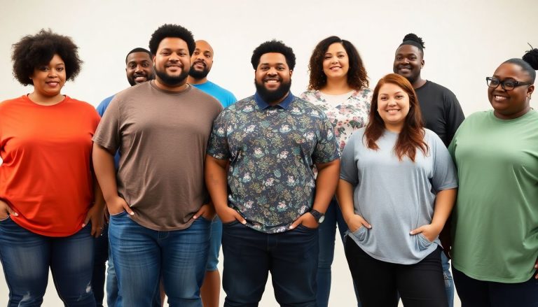 Top 10 des t-shirts grande taille : confort et style pour tous les goûts