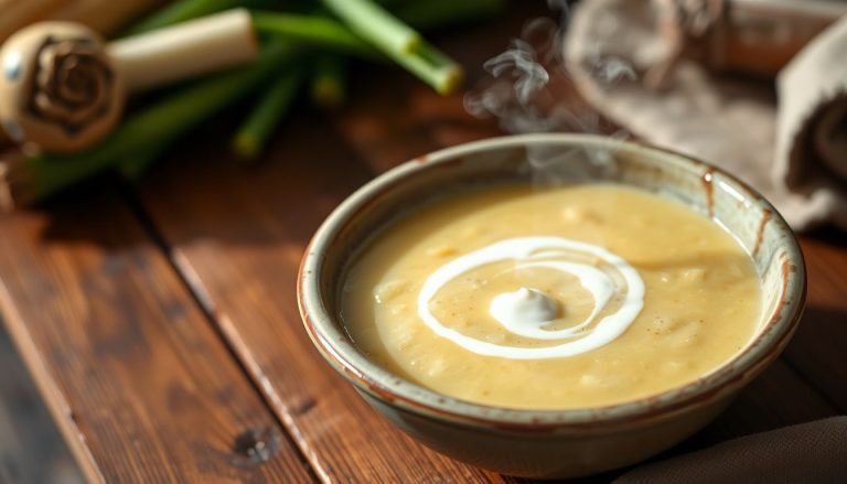 Velouté de poireaux à la crème fraîche : la recette réconfortante qui fait l'unanimité