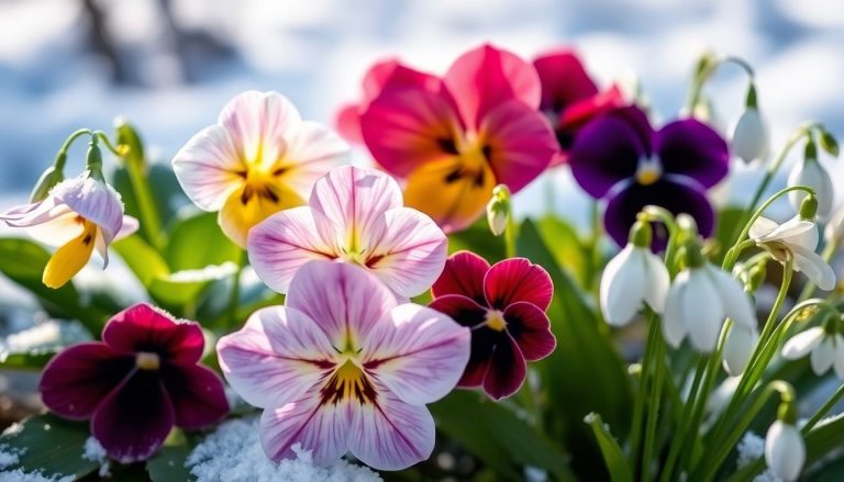 4 fleurs d'hiver résistantes au gel : embellissez votre jardin malgré le froid