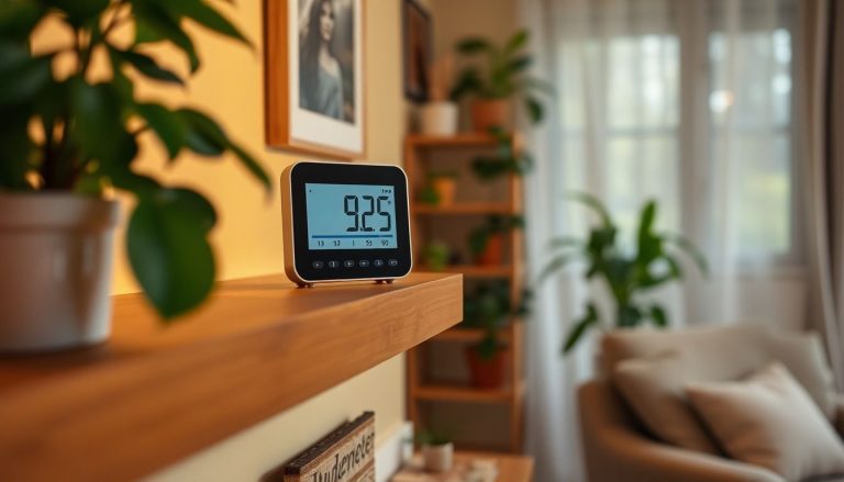 Appareil maison indique taux humidité maison