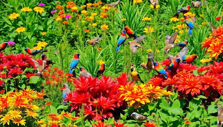 Attirez des nuées d'oiseaux dans votre jardin avec ces plantes faciles à entretenir