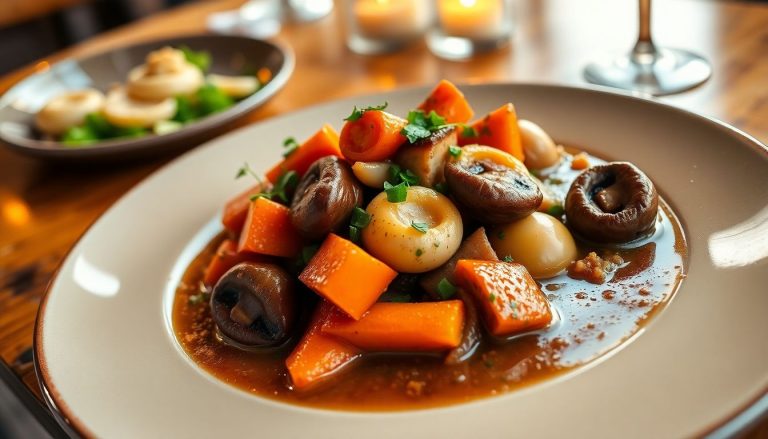 Bœuf bourguignon vegan : la recette traditionnelle revisitée sans viande