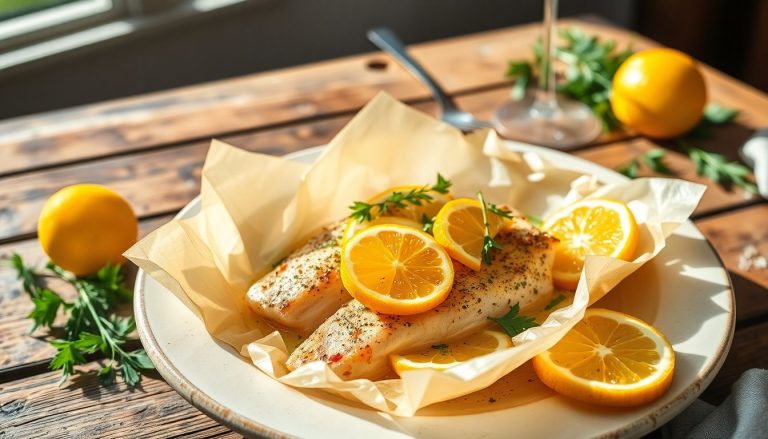 Filets de poisson en papillote aux agrumes : une explosion de saveurs méditerranéennes