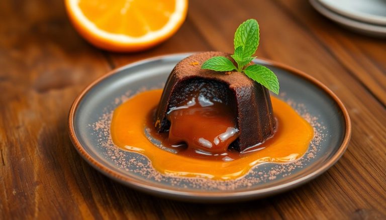 Fondant au chocolat et orange : la recette gourmande qui réveille vos papilles