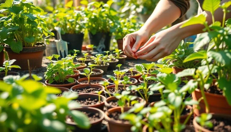 Jardinage économique : techniques de bouturage et semis pour multiplier vos plantes