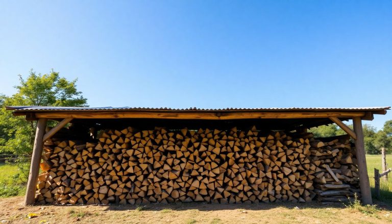 Où stocker son bois de chauffage ? Les meilleures solutions pour bien conserver votre bois