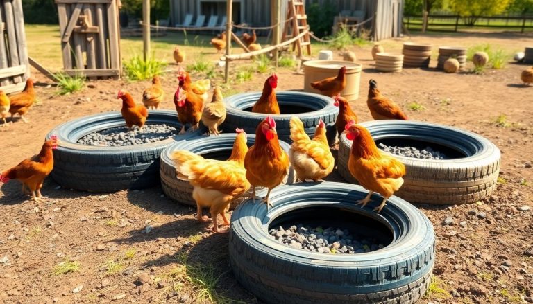 Recyclez vos Vieux Pneus en Bacs à Cendres pour Poules : Astuce Écolo et Économique