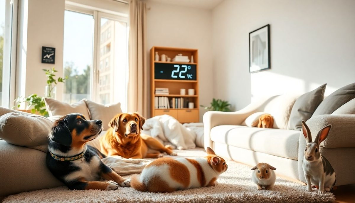 Température idéale pour vos animaux : le guide complet du confort à la maison
