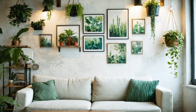 Astuces déco : 10 solutions ingénieuses pour camoufler un mur en plâtre ou placo mal fini