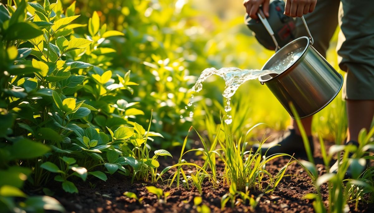 Eau de cuisson du riz : l'arme secrète contre les mauvaises herbes qui surpasse les désherbants