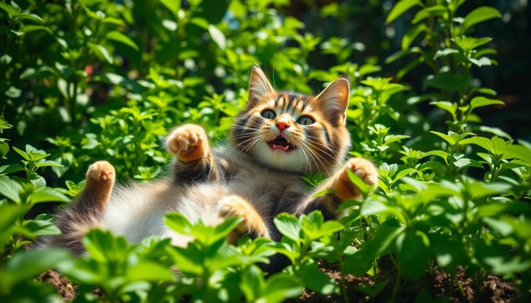 L'herbe à chat : le secret de cette fascination féline qui rend nos chats fous de joie